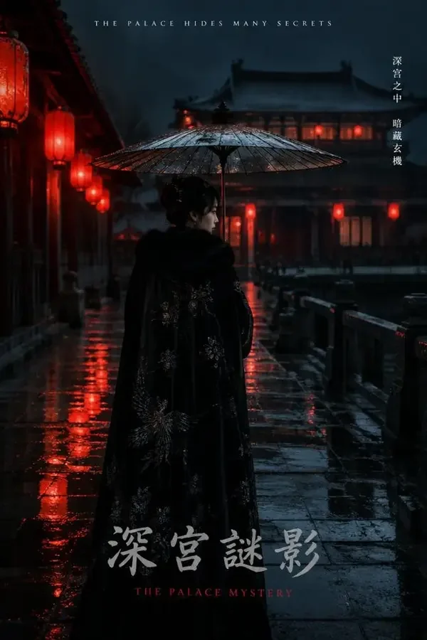 黄果短剧短剧《皇城夜雨》封面，悬疑题材
