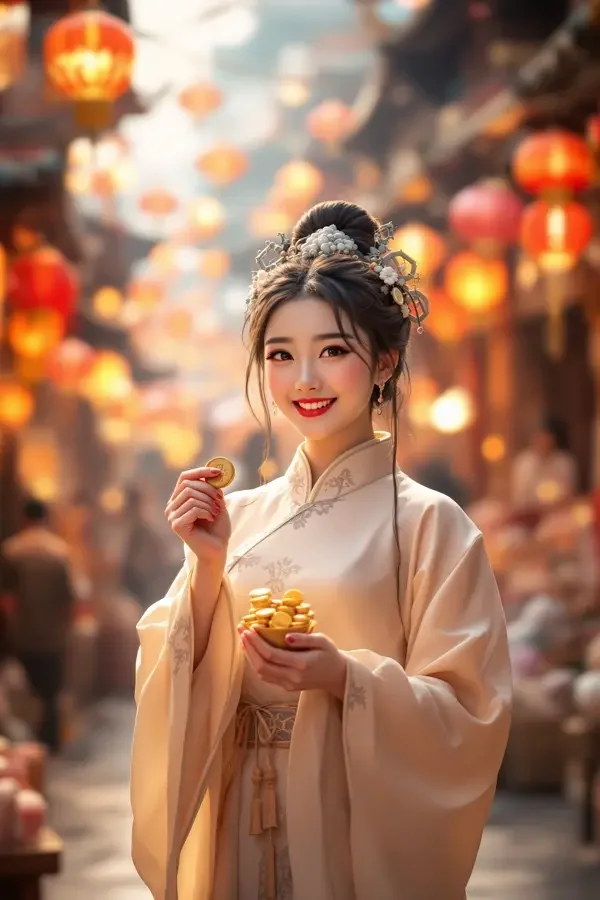 黄果短剧人气榜第 4 名《天降逍遥王妃》封面